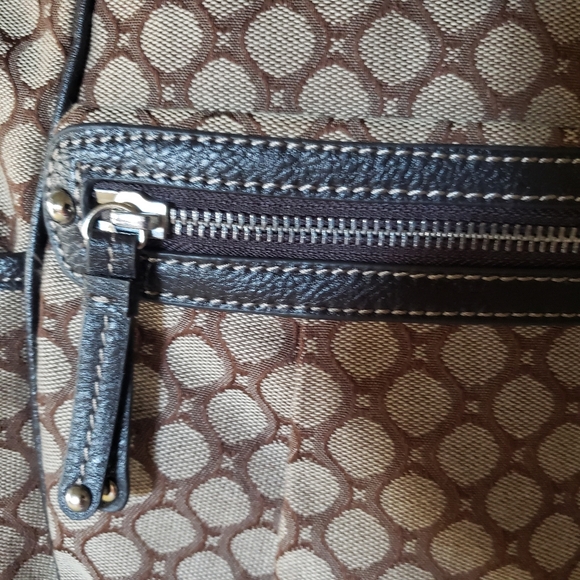 EUC NINE WEST geometric brown / neutral tones bag (OS) - Picture 2 of 13